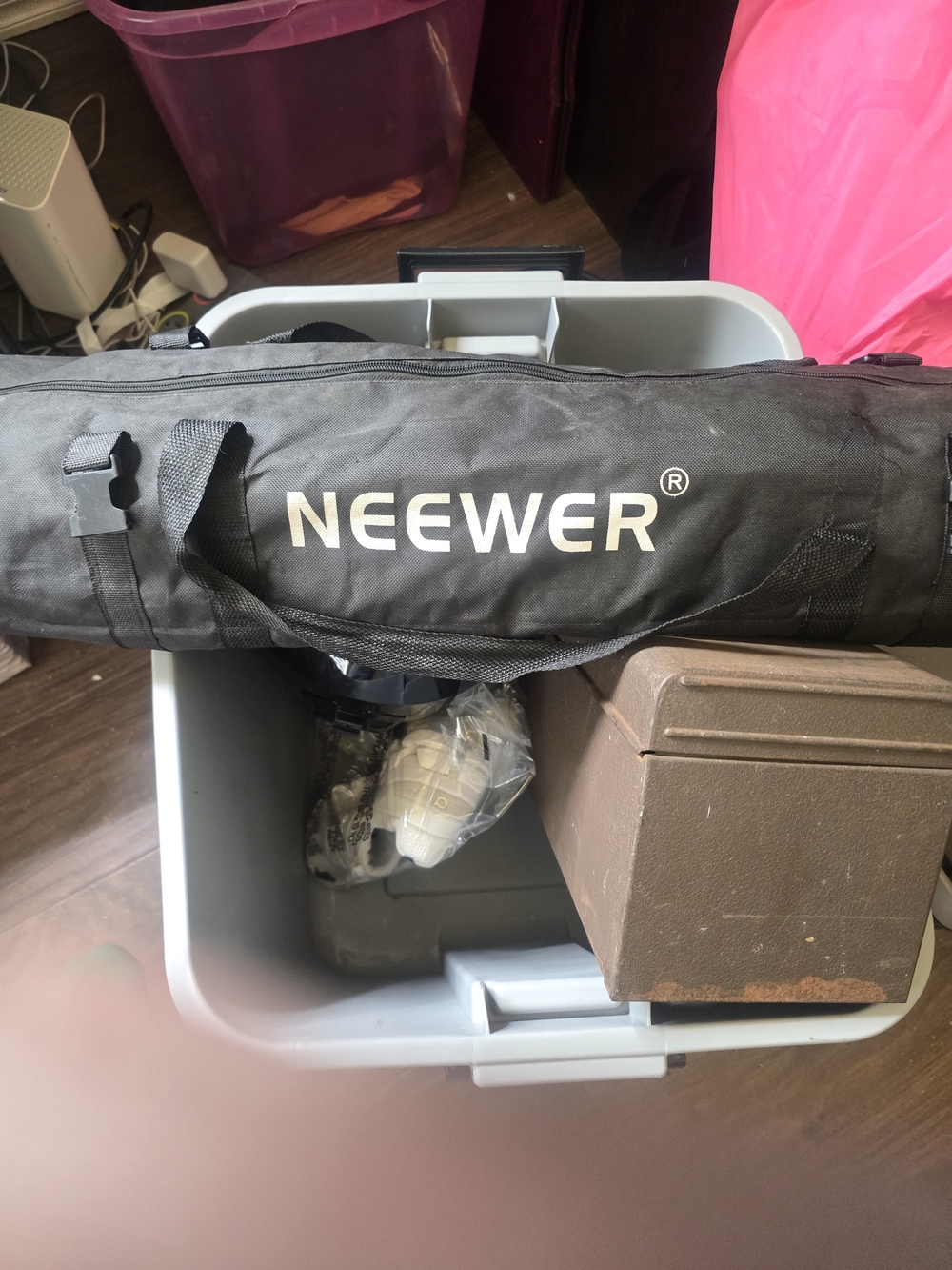 Neewer Black Duffel Carry Bag for Gear